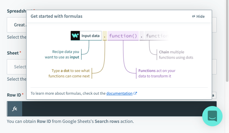 Helpful tips in formula mode in Workato